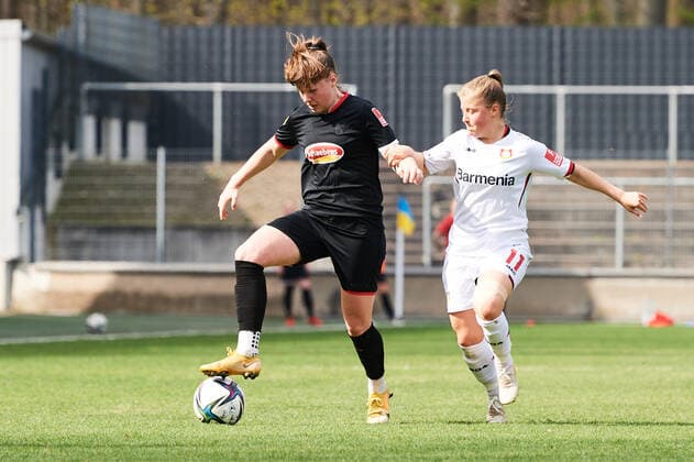GERMANY, KÖLN - MARCH 27, 2022: The match Frauen Bundesliga FC Köln vs FC Bayer 04 Copyright: xVITALIIxKLIUIEVx