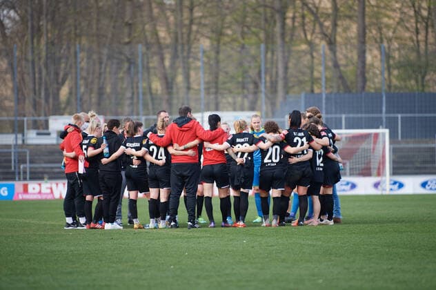 GERMANY, KÖLN - MARCH 27, 2022: The match Frauen Bundesliga FC Köln vs FC Bayer 04 Copyright: xVITALIIxKLIUIEVx