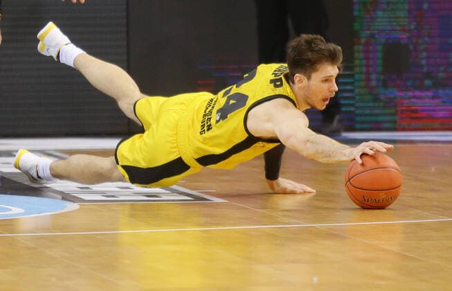 Ludwigsburg , Basketball easycredit BBL Bundesliga MHP Riesen Ludwigsburg vs Basketball Löwen Braunschweig , Ethan Happ Riesen
