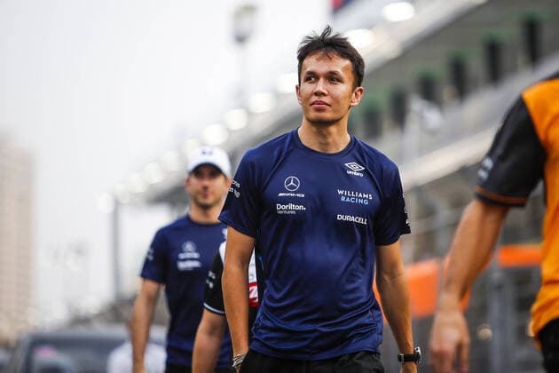 ALBON Alexander (tha), Williams Racing FW44, portrait during the Formula 1 STC Saudi Arabian Grand Prix 2022, 2nd round of the 2022 FIA Formula One World Championship, WM, Weltmeisterschaft on the Jeddah Corniche Circuit, from March 25 to 27, 2022 in Jeddah, Saudi Arabia - F1 - SAUDI ARABIAN GRAND PRIX 2022 - RACE DPPI Panoramic  00122007__B2_9710.JPG_