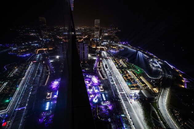 Starting grid, illustration during the Formula 1 STC Saudi Arabian Grand Prix 2022, 2nd round of the 2022 FIA Formula One World Championship, WM, Weltmeisterschaft on the Jeddah Corniche Circuit, from March 25 to 27, 2022 in Jeddah, Saudi Arabia - F1 - SAUDI ARABIAN GRAND PRIX 2022 - RACE DPPI Panoramic  00122007__V2_3599.JPG_
