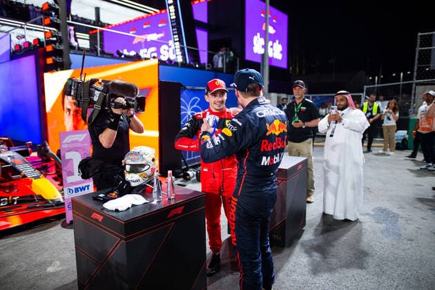 LECLERC Charles (mco), Scuderia Ferrari F1-75, portrait during the Formula 1 STC Saudi Arabian Grand Prix 2022, 2nd round of the 2022 FIA Formula One World Championship, WM, Weltmeisterschaft on the Jeddah Corniche Circuit, from March 25 to 27, 2022 in Jeddah, Saudi Arabia - F1 - SAUDI ARABIAN GRAND PRIX 2022 - RACE DPPI Panoramic  00122007_JFBE4838