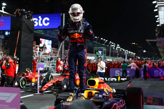 1 Max Verstappen NLD, Oracle Red Bull Racing , F1 Grand Prix of Saudi Arabia at Jeddah Corniche Circuit on March 27, 2022 in Jeddah, Saudi Arabia Photo by HOCH ZWEI Jeddah Saudi Arabia