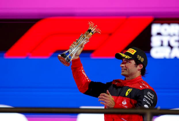 55 Carlos Sainz ESP, Scuderia Ferrari , F1 Grand Prix of Saudi Arabia at Jeddah Corniche Circuit on March 27, 2022 in Jeddah, Saudi Arabia Photo by HOCH ZWEI Jeddah Saudi Arabia