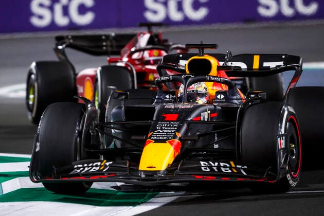 1 Max Verstappen NLD, Oracle Red Bull Racing , F1 Grand Prix of Saudi Arabia at Jeddah Corniche Circuit on March 27, 2022 in Jeddah, Saudi Arabia Photo by HOCH ZWEI Jeddah Saudi Arabia