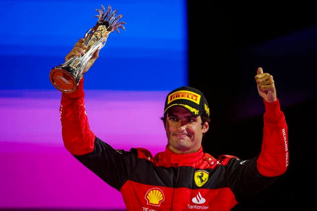 55 Carlos Sainz ESP, Scuderia Ferrari , F1 Grand Prix of Saudi Arabia at Jeddah Corniche Circuit on March 27, 2022 in Jeddah, Saudi Arabia Photo by HOCH ZWEI Jeddah Saudi Arabia