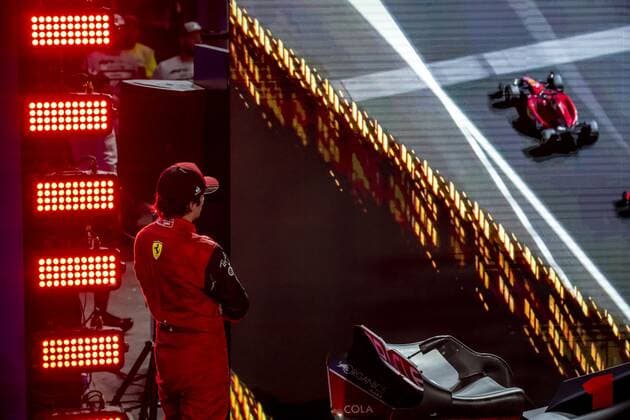 Jeddah - 27-03-2022, Jeddah Corniche Circuit, Carlos Sainz Jr at the Formula 1 Saudi Arabian Grand Prix, Formula 1 Saudi Arabian Grand Prix  x15903566x Copyright: