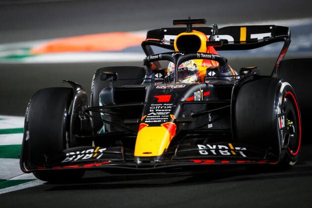1 Max Verstappen NLD, Oracle Red Bull Racing , F1 Grand Prix of Saudi Arabia at Jeddah Corniche Circuit on March 27, 2022 in Jeddah, Saudi Arabia Photo by HOCH ZWEI Jeddah Saudi Arabia