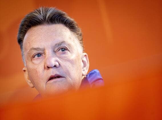 ZEIST National coach Louis van Gaal during a press conference of the Dutch national team on the KNVB Campus on March 28, 2022 in Zeist, the Netherlands The Dutch national team is preparing for the friendly against Germany KOEN VAN WEEL International Friendly 2021 2022 xVIxANPxSportx xxANPxIVx 446221644 originalFilename: 446221644.jpg