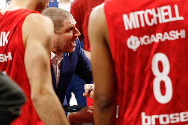 Head coach Oren Amiel Brose Bamberg amberg HAKRO Merlins Crailsheim easyCredit BBL Basketball Bundesliga Season 2021 22 Matchday 17, 29 03 2022 Bamberg, Brose Arena Photo Daniel Löb Loeb Copyright: DanielxLöb