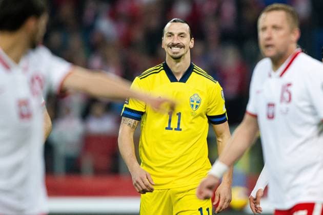 Football, Zlatan Ibrahimovic called up to Swedens national team at 41, archive photos