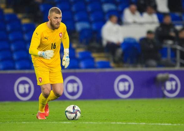 29th March 2022 ; Cardiff City Stadium, Cardiff, Wales; International football friendly, Wales versus Czech Republic; Jindrich Stanek of Czech Republic controls the ball  ActionPlus12374200 PaulxJenkins