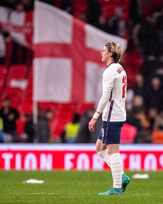 LONDON, ENGLAND - MARCH 29: Conor Gallagher of England during the International Friendly, Länderspiel, Nationalmannschaft match between England and Ivory Coast at Wembley Stadium on March 29, 2022 in London, E England v Ivory Coast - International Friendly Copyright: xSebastianxFrejx