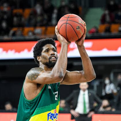 GER, EuroCup, ratiopharm ulm vs Frutti Extra Bursaspor 29 03 2022, ratiopharm arena, Neu Ulm, GER, EuroCup, ratiopharm ulm vs Frutti Extra Bursaspor, in picture Kavarrius Hayes Bursaspor, 13 nordphotoxGmbHx xHafner nph00200