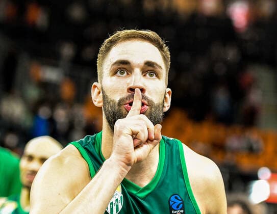 GER, EuroCup, ratiopharm ulm vs Frutti Extra Bursaspor 29 03 2022, ratiopharm arena, Neu Ulm, GER, EuroCup, ratiopharm ulm vs Frutti Extra Bursaspor, in picture David Dudzinski Bursaspor, 23 nordphotoxGmbHx xHafner nph00200