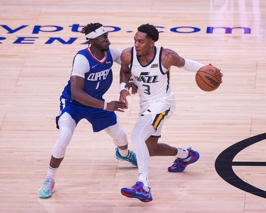 Basketball, NBA, Los Angeles Clippers - Utah Jazz