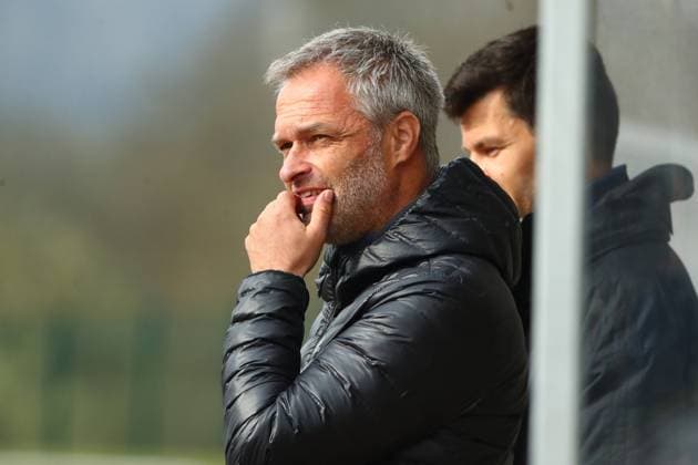 Coach Christian Wueck Germany Germany vs Italy, Football, U16 Laenderspiel, 29 03 2022 DFB regulations prohibit any use of photographs as image sequences and or quasi video Germany vs Italy, Football, U16 Laenderspiel, 29 03 2022 Wetzlar Copyright: xEibner-Pressefotox EP_RWS