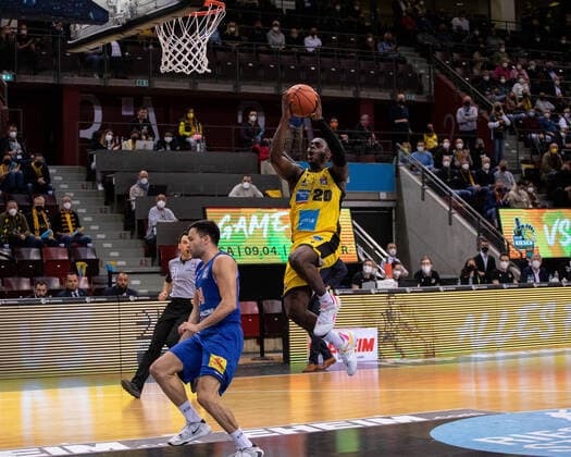 Rawle Alkins MHP Riesen Ludwigsburg, 20 GER, MHP Riesen Ludwigsburg vs Syntainics MBC, basketball, men, 1 Bundesliga, easycredit BBL, 19 Spieltag, Spielzeit 2021 2022, 30 03 2022 GER, MHP Riesen Ludwigsburg vs Syntainics MBC, basketball, men, 1 Bundesliga, easycredit BBL, 19 Spieltag, Spielzeit 2021 2022, 30 03 2022 Ludwigsburg Copyright: xTabeaxGuenzler Eibner-Pressefotox EP_TGR