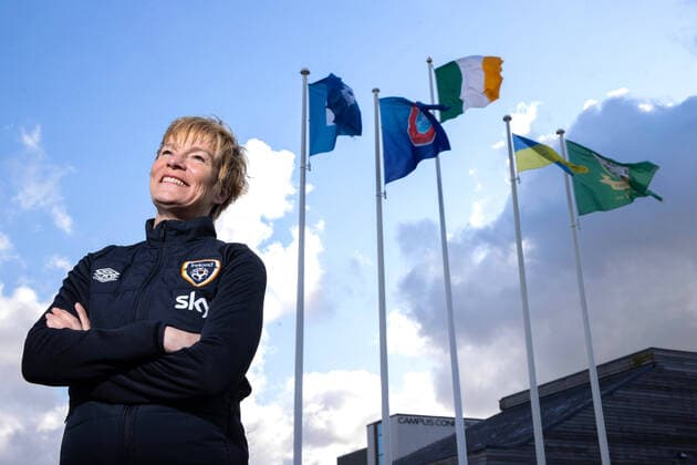 Republic of Ireland WNT Squad Announcement, FAI HQ, Abbotstown, Dublin 31 3 2022 Manager Vera Pauw Vera Pauw 31 3 2022  Copyright: x INPHO TomxMaherx TOMI1073