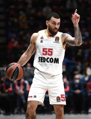 Db Milano 31 03 2022 - basket Eurolega AX Armani Exchange Olimpia Milano-As Monaco foto Daniele Buffa Image nella foto: Mike James 