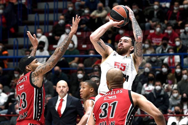 Basketball, EuroLeague, AX Armani Exchange Olimpia Milan - AS Monaco
