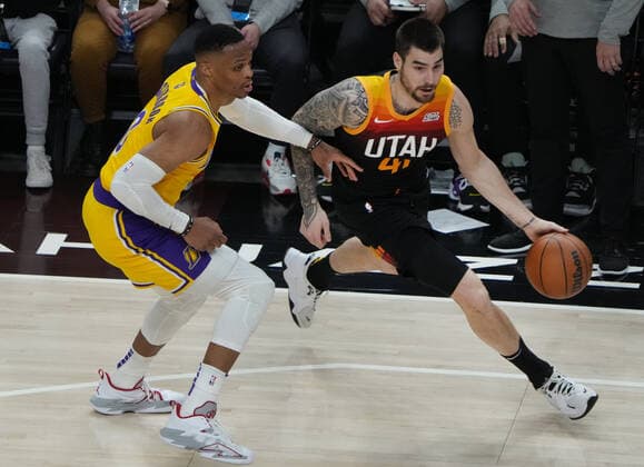 Basketball, NBA, Utah Jazz - Los Angeles Lakers