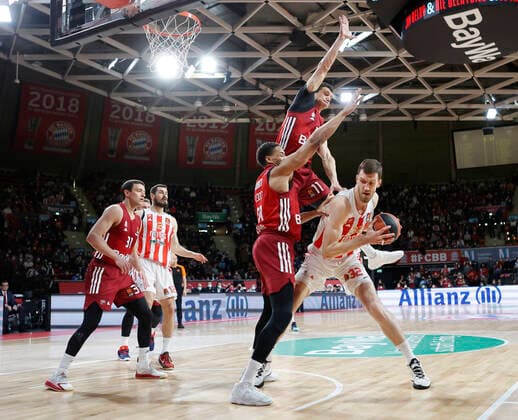Basketball, EuroLeague, Bayern Munich - Red Star Belgrade