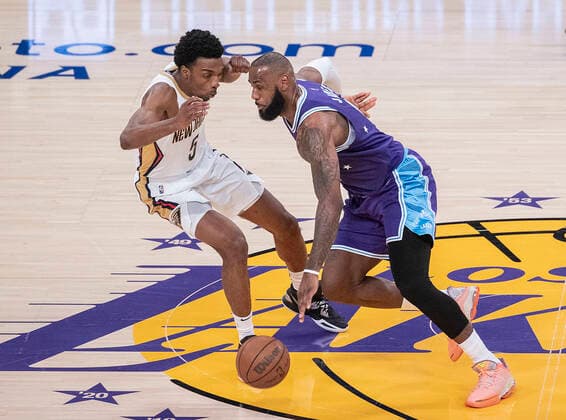 Basketball, NBA, Los Angeles Lakers - New Orleans Pelicans