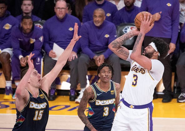 Basketball, NBA, Los Angeles Lakers - Denver Nuggets