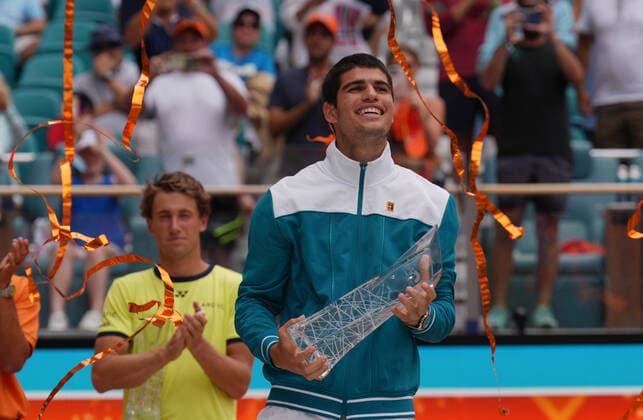 2022 Miami Open Carlos Alcaraz , Spain