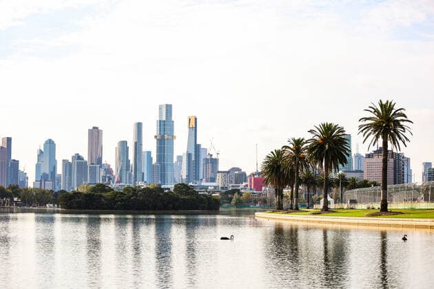 illustration, city during the Formula 1 Heineken Australian Grand Prix 2022, 3rd round of the 2022 FIA Formula One World Championship, WM, Weltmeisterschaft on the Albert Park Circuit, from April 8 to 10, 2022 in Melbourne, Australia - F1 - AUSTRALIAN GRAND PRIX 2022 DPPI Panoramic  00122008_AV6_9240