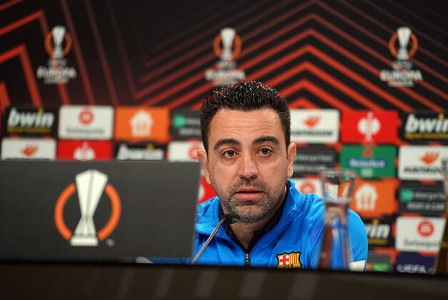 Football, EL, FC Barcelona, Press conference