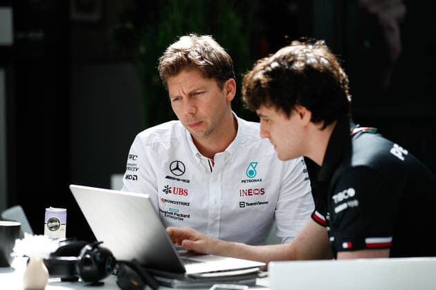 VOWLES James, Strategy Director, Mercedes AMG F1 Team, portrait during the Formula 1 Heineken Australian Grand Prix 2022, 3rd round of the 2022 FIA Formula One World Championship, WM, Weltmeisterschaft on the Albert Park Circuit, from April 8 to 10, 2022 in Melbourne, Australia - F1 - AUSTRALIAN GRAND PRIX 2022 DPPI Panoramic  00122008__V2_5152