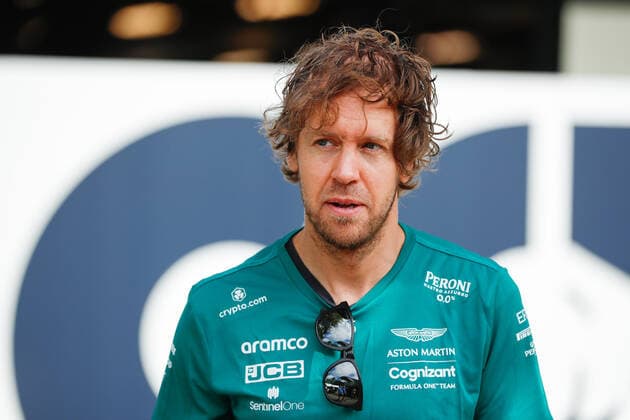 VETTEL Sebastian (ger), Aston Martin F1 Team AMR22, portrait during the Formula 1 Heineken Australian Grand Prix 2022, 3rd round of the 2022 FIA Formula One World Championship, WM, Weltmeisterschaft on the Albert Park Circuit, from April 8 to 10, 2022 in Melbourne, Australia - F1 - AUSTRALIAN GRAND PRIX 2022 DPPI Panoramic  00122008__V2_5674