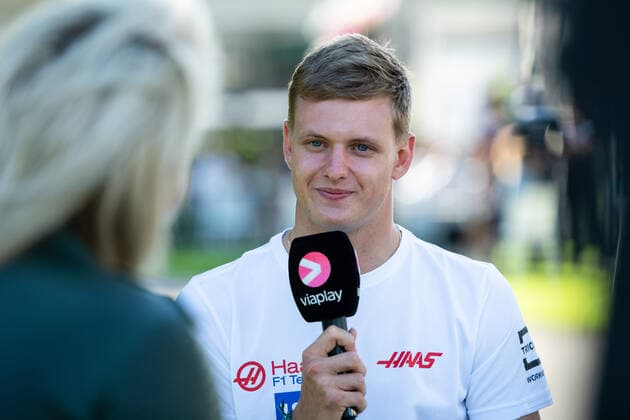 Mick Schumacher GER, Haas F1 Team 47 at Viaplay Interview, AUS, Formula 1 Australian Grand Prix, Albert Park Circuit Melbourne, Pre Events, 07 04 2022 AUS, Formula 1 Australian Grand Prix, Albert Park Circuit Melbourne, Pre Events, 07 04 2022 Copyright: xEibner Memmlerx EP_MMR