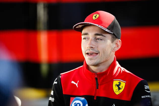 LECLERC Charles (mco), Scuderia Ferrari F1-75, portrait during the Formula 1 Heineken Australian Grand Prix 2022, 3rd round of the 2022 FIA Formula One World Championship, WM, Weltmeisterschaft on the Albert Park Circuit, from April 8 to 10, 2022 in Melbourne, Australia - F1 - AUSTRALIAN GRAND PRIX 2022 DPPI Panoramic  00122008__V2_6127