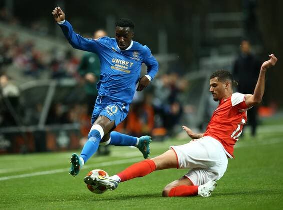 Football, EL, Sporting Braga - Glasgow Rangers