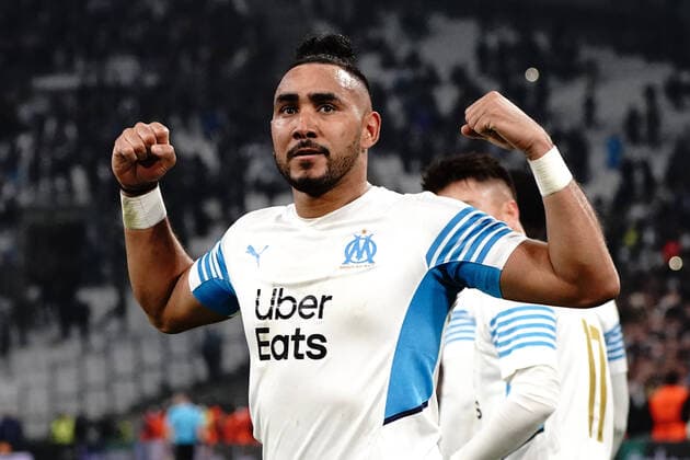 Sport Bilder des Tages Joie - Dimitri Payet (Olympique de Marseille) FOOTBALL : Olympique de Marseille vs PAOK Salonique - Quard de finale aller de Conference League - Marseille - 7 04 2022 NorbertScanella Panoramic 