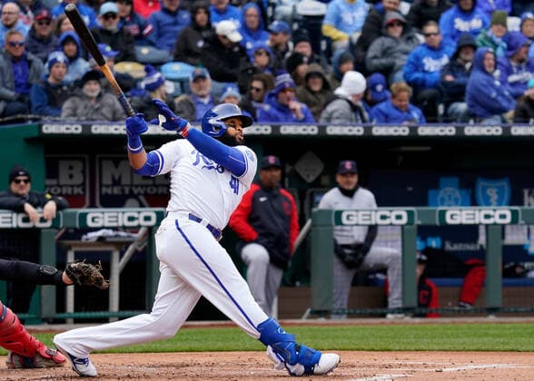 Baseball, MLB, Opening Day, Kansas City Royals - Cleveland Guardians