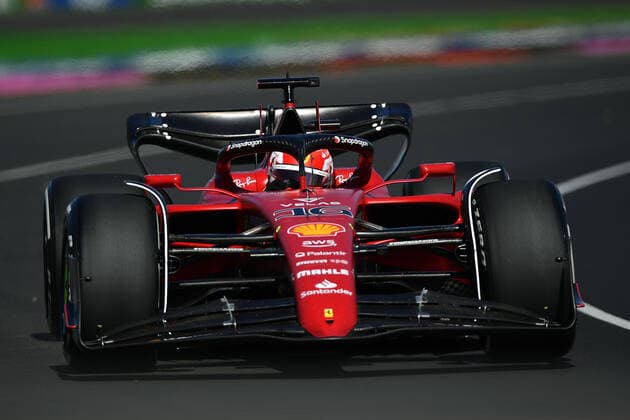 AUSTRALIAN F1 GRAND PRIX, Charles Leclerc of Ferrari during Practice 1 for the Formula 1 Australian Grand Prix 2022 at the Albert Park Grand Prix Circuit in Melbourne, Friday, April 8, 2022. ( NO ARCHIVING, EDITORIAL USE ONLY, NO USE IN BOOKS WITHOUT CONSENT MELBOURNE VIC AUSTRALIA  Copyright: xJOELxCARRETTx 20220408001644868255