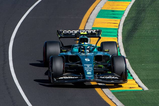Sebastian Vettel (GER, Aston Martin Aramco Cognizant F1 Team 5) im AMR22, AUS, Formel 1 Grand Prix von Australien, Albert Park Circuit Melbourne, Pre-Events, 07.04.2022 AUS, Formel 1 Grand Prix von Australien, Albert Park Circuit Melbourne, Pre-Events, 07.04.2022 Melbourne Copyright: xEibner Memmlerx EP_MMR
