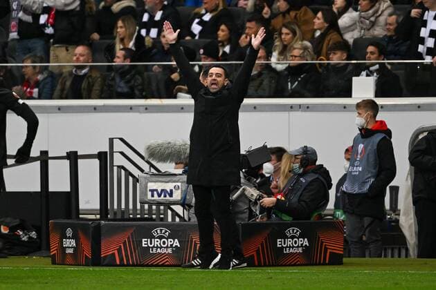 Head coach Xavi FC Barcelona , Eintracht Frankfurt vs FC Barcelona, Europa League, quarterfinals, first leg, 07 04 2022 Copyright: xkolbert-press MarcxNiemeyerx