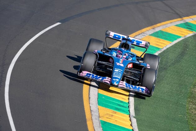 MELBOURNE, AUSTRALIA - APRIL 08: Fernando Alonso (14) of Spain and BWT Alpine F1 Team during the Australian Formula One Grand Prix at Albert Park on April 08, 2022 in Melbourne, Australia. (Photo by Steven Markham Icon Sportswire) AUTO: APR 08 F1 - Australian Grand Prix Icon22040815501