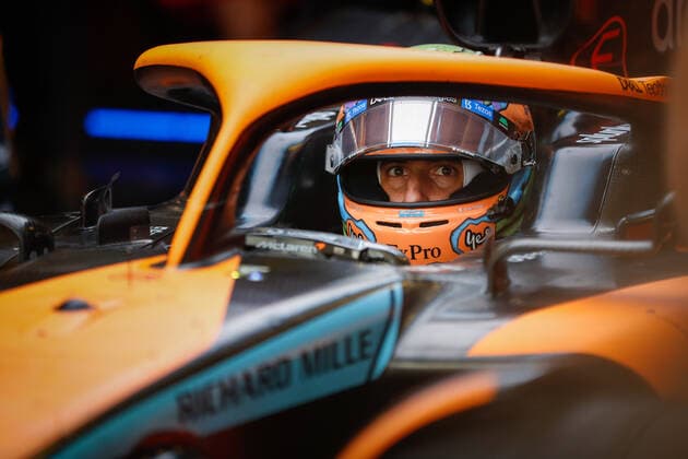 RICCIARDO Daniel (aus), McLaren F1 Team MCL36, portrait during the Formula 1 Heineken Australian Grand Prix 2022, 3rd round of the 2022 FIA Formula One World Championship, WM, Weltmeisterschaft on the Albert Park Circuit, from April 8 to 10, 2022 in Melbourne, Australia - F1 - AUSTRALIAN GRAND PRIX 2022 DPPI Panoramic  00122008__V2_8233
