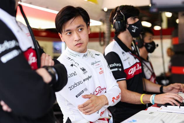 ZHOU Guanyu (chi), Alfa Romeo F1 Team ORLEN C42, portrait during the Formula 1 Heineken Australian Grand Prix 2022, 3rd round of the 2022 FIA Formula One World Championship, WM, Weltmeisterschaft on the Albert Park Circuit, from April 8 to 10, 2022 in Melbourne, Australia - F1 - AUSTRALIAN GRAND PRIX 2022 DPPI Panoramic  00122008_AV6_0812