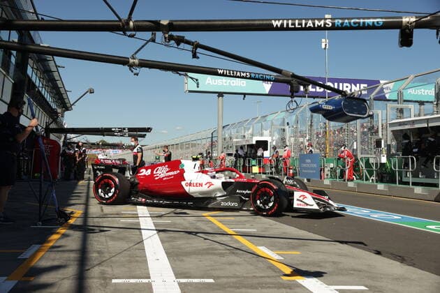FORMULA 1 ROLEX AUSTRALIAN GRAND PRIX 2022 08 04 2022, Albert Park, Melbourne, FORMULA 1 ROLEX AUSTRALIAN GRAND PRIX 2022 , in picture Guanyu Zhou CHN , Alfa Romeo Racing ORLEN nordphotoxGmbHx xBratic nph00250