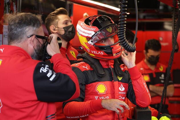 FORMULA 1 ROLEX AUSTRALIAN GRAND PRIX 2022 08 04 2022, Albert Park, Melbourne, FORMULA 1 ROLEX AUSTRALIAN GRAND PRIX 2022 , in picture Carlos Sainz Jr ESP , Scuderia Ferrari nordphotoxGmbHx xBratic nph00250