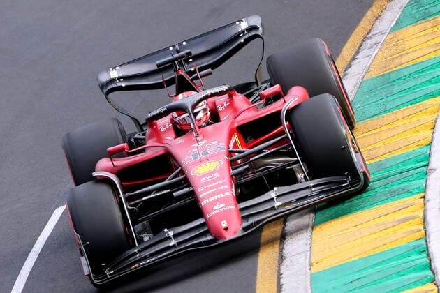 LECLERC Charles F1 Team Scuderia Ferrari FIA F1 Season 2022 GP 2022 Melbourne Australia on 08 04 2022 in Melbourne Copyright: xJerryxAndrex