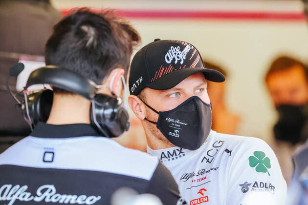 April 8, 2022, Melbourne, Victoria, Australia: MELBOURNE, AUSTRALIA - APRIL 8: Valterri Bottas of Alfa Romeo F1 Team Orlen during second practice at the 2022 Australian Formula 1 Grand Prix on 8th April 2022 Melbourne Australia - ZUMAp121 20220408_zsp_p121_020 Copyright: xChrisxPutnamx