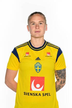 220405 Filippa Curmark during a portrait photography with the Swedish womens national football team on April 5, 2022 in Gothenburg,  Copyright: CARLxSANDIN BB220405CS065